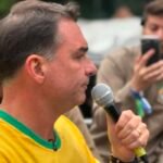 Ao medir força em SP, Flávio não tem mobilização esperada pelo bolsonarismo