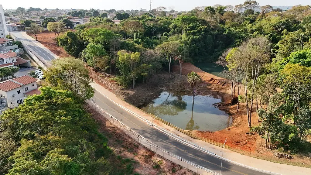 Aparecida avança na construção de parque ecológico de 84 mil m² no Serra Dourada 3