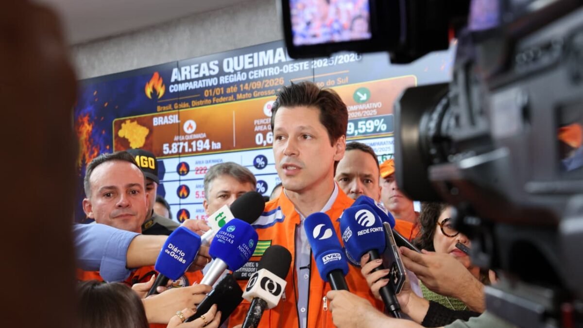 Área atingida por queimadas em Goiás cai 53% em 2026; Estado adota IA para reduzir mais