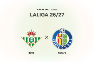 Bétis x Getafe: onde assistir ao vivo e horário | LaLiga 2026/27