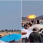 Caça da Força Aérea Grega explode após manobra em show e mata dois pilotos