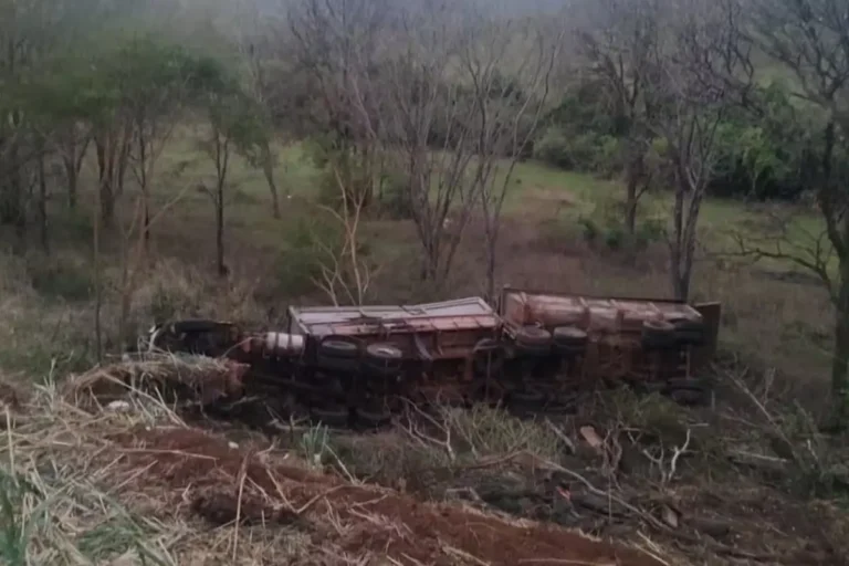 Caminhoneiro bebâdo é preso após acidente que matou três pessoas na GO-210, em Buriti Alegre