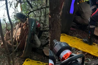 Capotamento deixa duas pessoas mortas na GO-330, em Pires do Rio