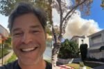 Casa de Erik Marmo pega fogo em Beverly Hills e ator abre vaquinha para reconstruir