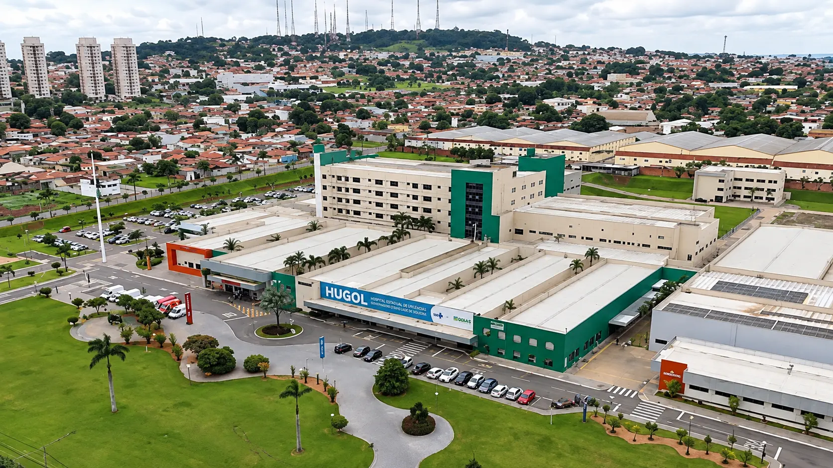 Criança de 1 ano é transferida em estado gravíssimo para o Hugol após se afogar em Catalão