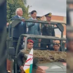 Daniel e Caiado participam do desfile cívico-militar de 7 de setembro em Goiânia