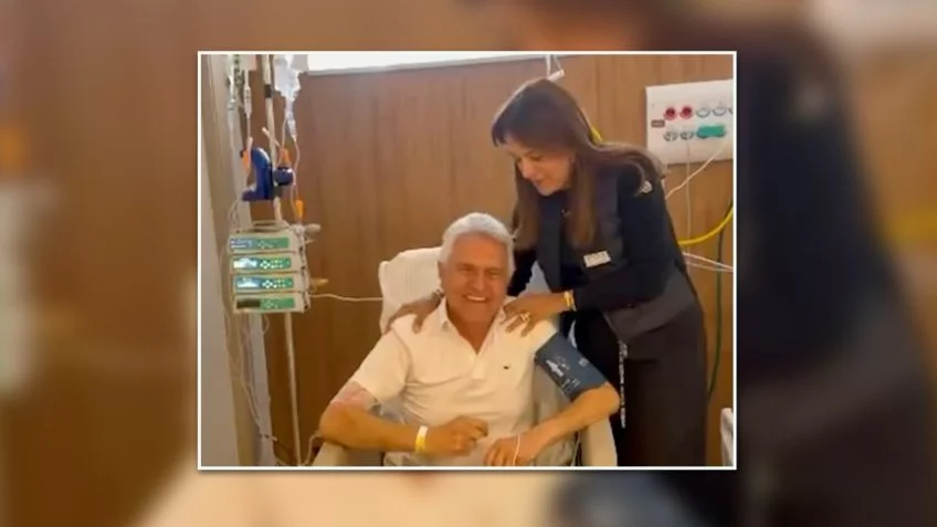 Em vídeo, Caiado diz que deve deixar hospital no domingo e pede votos para Gracinha
