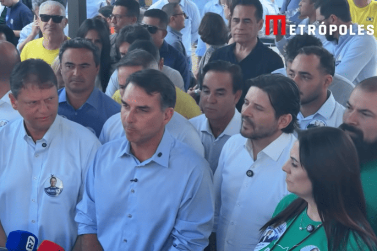“Está muito interessado em proteger Moraes”, diz Flávio sobre Alcolumbre