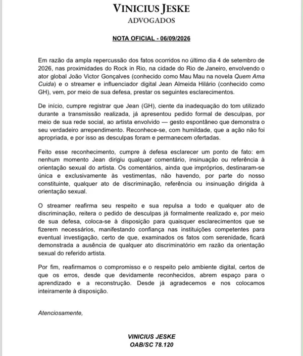 feed-image-1788734491-1 Defesa nega que streamer tenha sido homofóbico com João Victor Guimarães