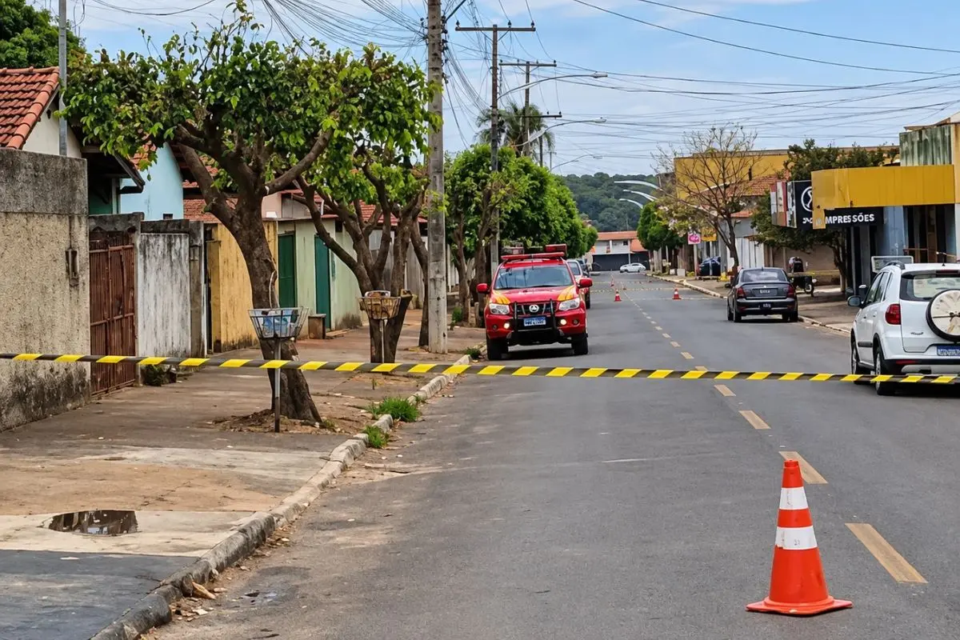feed-image-1788794518 Ataque de abelhas mata cachorro e obriga moradores a se esconderem dentro de igreja, em Caldas Novas