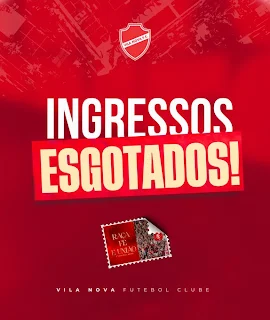 feed-image-1789068052 Faltando mais de 48 horas, torcida do Vila Nova esgota ingressos para o clássico contra o Goiás