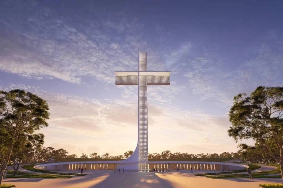 feed-image-1789475489 Maior cruz do mundo será construída no Brasil e terá 102 metros de altura; saiba onde