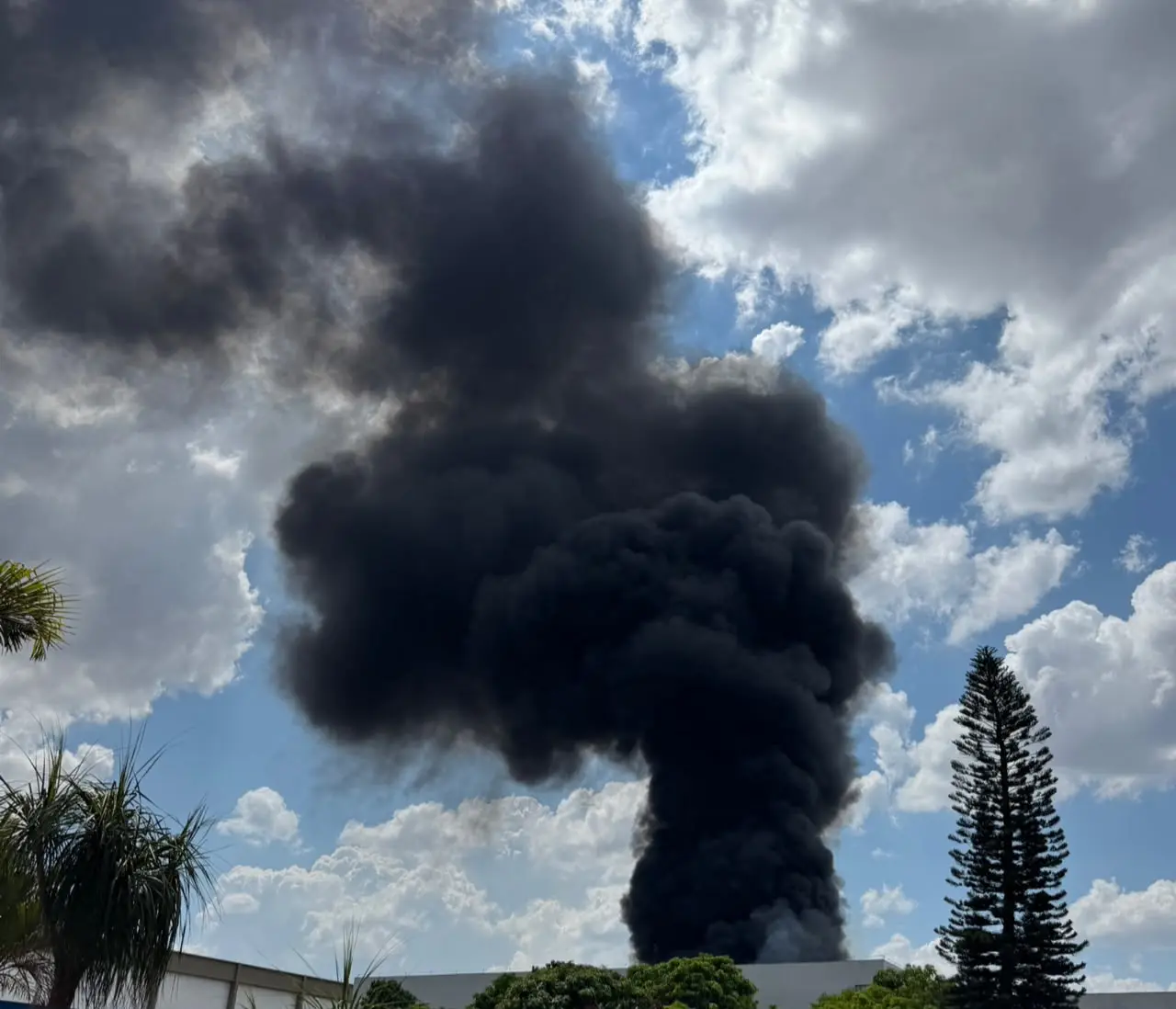 feed-image-1789587652 Incêndio atinge empresa de reciclagem no Daia, em Anápolis