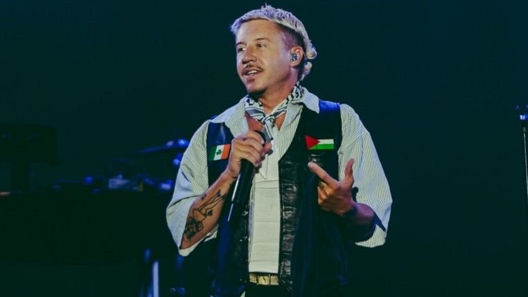 feed-image-1789668780 Rapper Macklemore doa US$ 1 milhão para ONGs pró-Palestina após ser expulso da turnê de Ed Sheeran