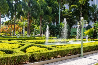 Goiânia esconde jardim inspirado no Palácio de Versalhes; você sabe onde fica?