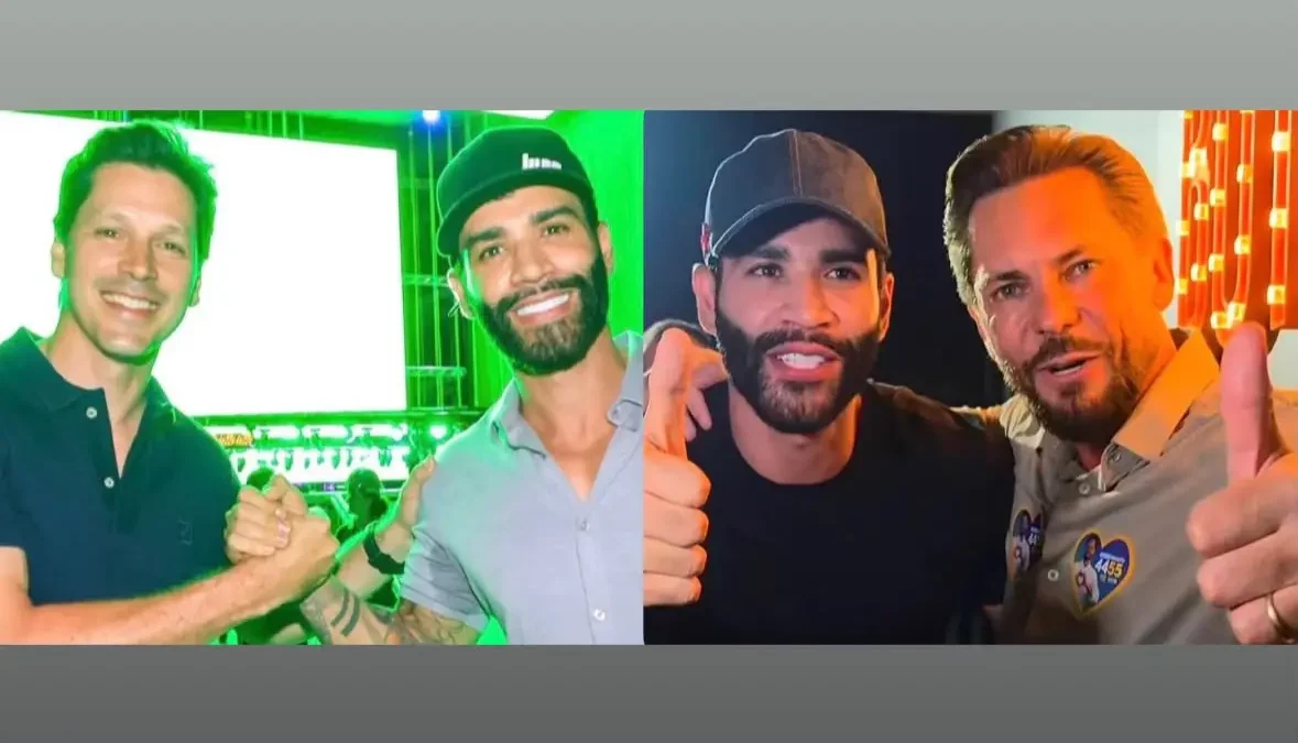 Gusttavo Lima grava vídeo ao lado de Daniel Vilela e demonstra apoio a Bruno Peixoto