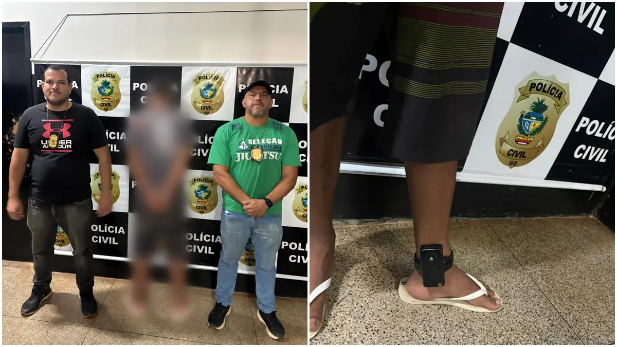 Homem com tornozeleira por homicídio é preso por agredir sogra em Formosa