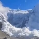 Imagens mostram avalanche que atingiu 33 alpinistas na Rússia; 11 morreram