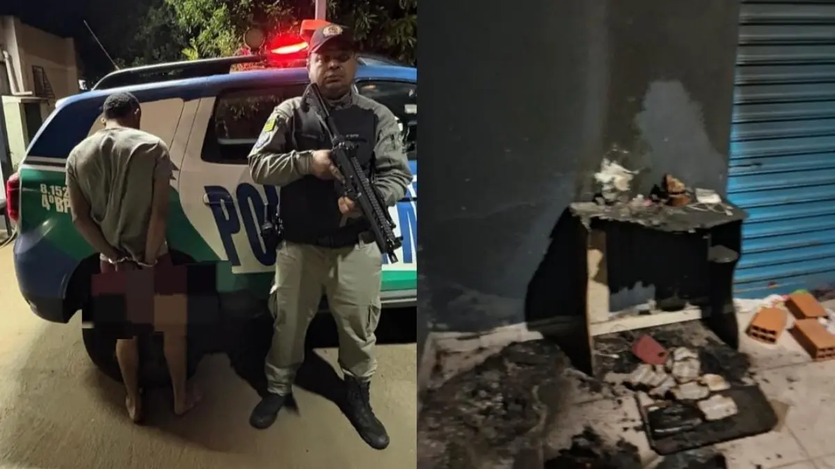 Jovem é preso por tentar matar companheira e atear fogo no imóvel do casal em Anápolis