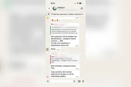 Médica que orientou colegas a subnotificar casos de dengue em Goiânia é afastada após denúncia do Mais Goiás