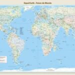 ONU aprova adoção de novo mapa-múndi que mostra tamanho real da África
