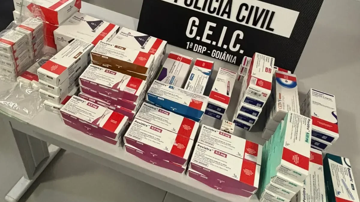 Operação que investiga venda de remédios contra câncer em Goiás apreende tarjas pretas e anabolizantes