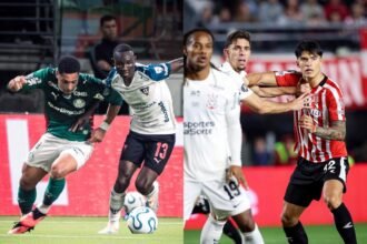 Palmeiras e Corinthians buscam vaga na semifinal da Libertadores nesta quarta