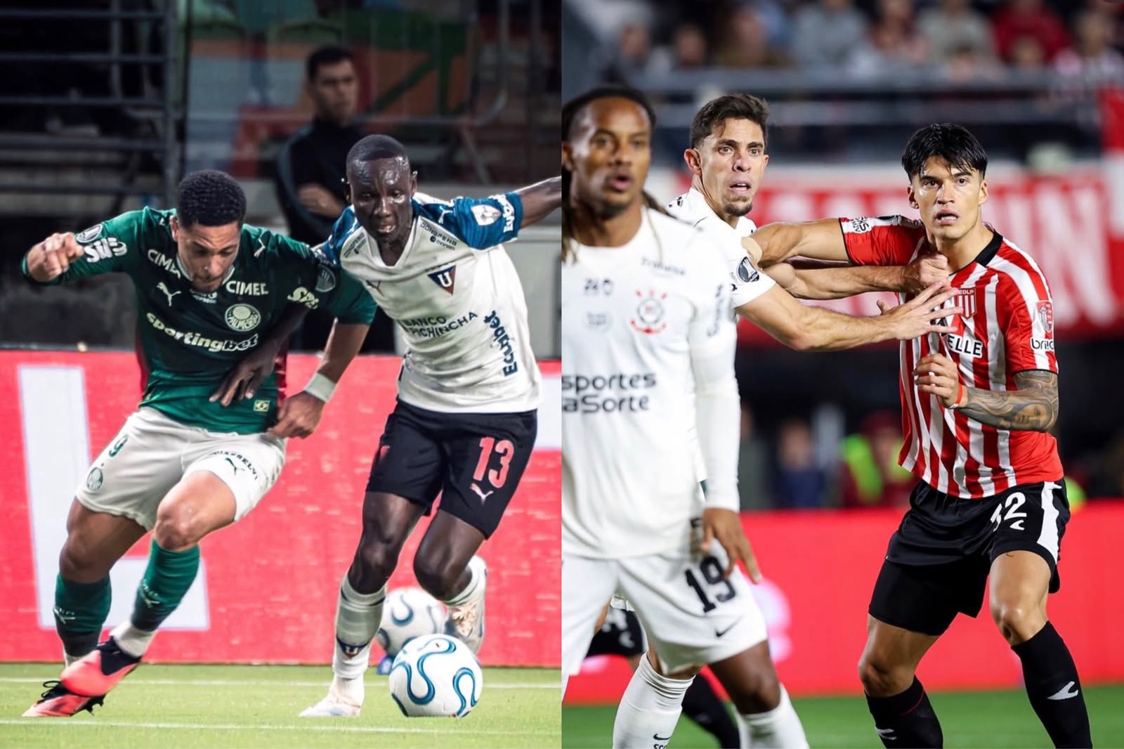 Palmeiras e Corinthians buscam vaga na semifinal da Libertadores nesta quarta