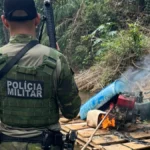 Polícia prende garimpeiros e destrói acampamento em Aurilândia