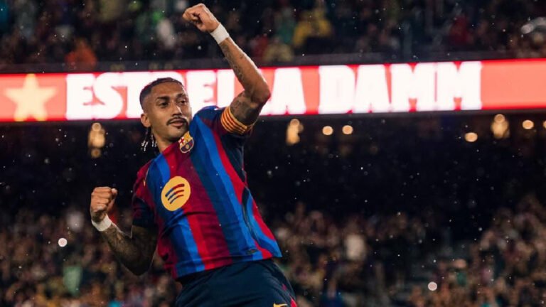 Quem segura? Liderado por Raphinha Barcelona tem o melhor início de temporada em 111 anos