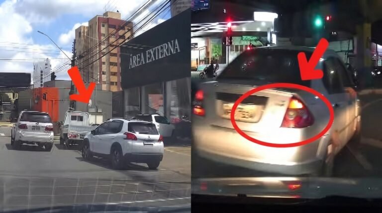 “Rezando o terço”: motorista de app mostra em vídeo como é dirigir em Goiânia; assista