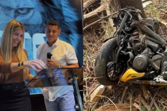 Tenente aposentado da PM e esposa morrem em acidente de moto