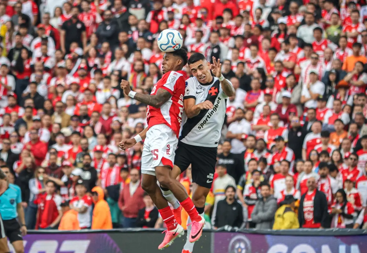 Vasco empata sem gols com o Santa Fé nas quartas da Sul-Americana