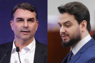 Visita de Flávio Bolsonaro a Filipe Martins na prisão deve durar 1h30