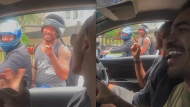 Amigos dançam música de ‘As Branquelas’ no trânsito e desconhecidos entram na brincadeira; vídeo viraliza