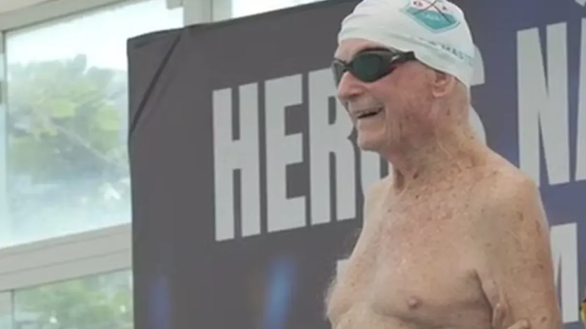 Aos 102 anos, nadador recordista mundial impressiona ao competir com atletas mais jovens no Rio