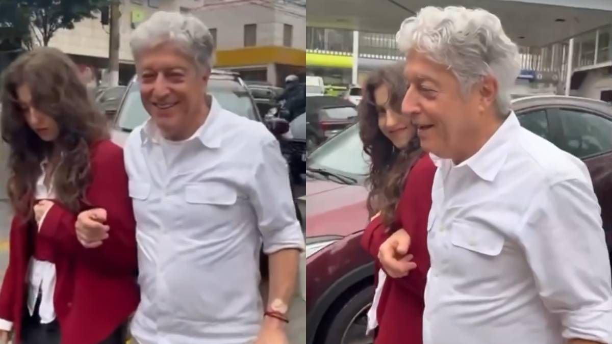 Aos 76 anos, Caco Barcellos vota de bengala após passar por cirurgia