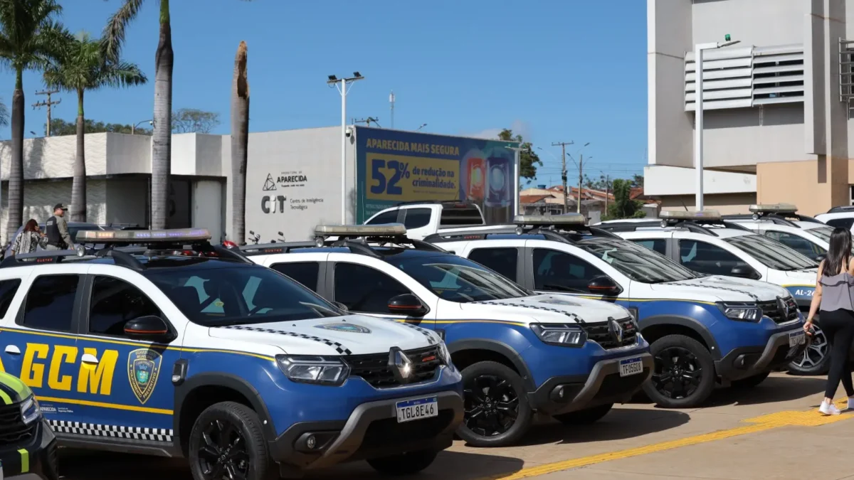 Aparecida reduz mortes em 30% e sobe para 2º lugar em ranking de segurança de Goiás