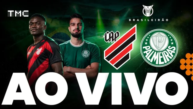 Athletico-PR x Palmeiras pelo Brasileirão 2026: acompanhe a transmissão da TMC ao vivo