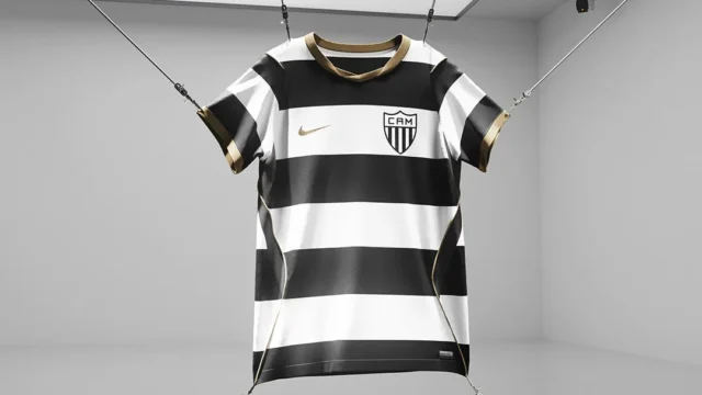 Atlético anuncia vencedor do Manto da Massa com escudo de 1950