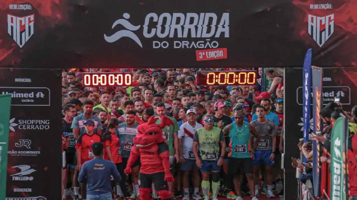 Atlético lança circuito de corridas “Dragão nas ruas” com primeira etapa em Aparecida de Goiânia