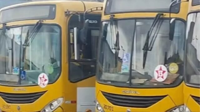Áudios apontam orientação para adesivar ônibus com propaganda do PT em Salvador