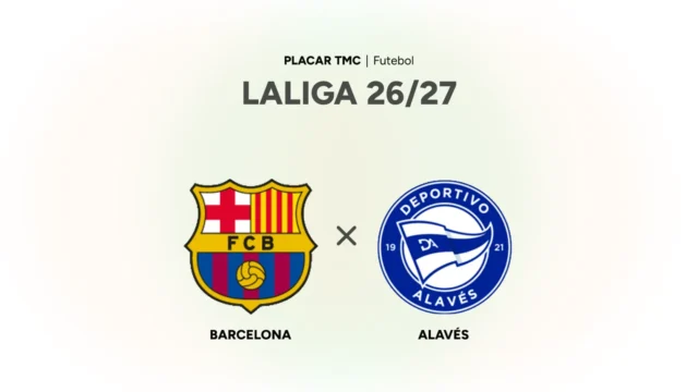 Barcelona x Alavés: onde assistir ao vivo e horário | LaLiga 2026/27
