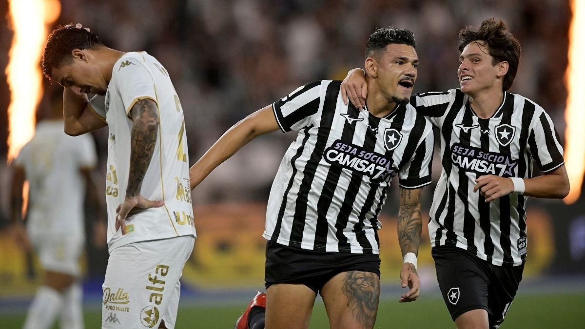 Botafogo bate a Chapecoense e conquista primeira vitória sob o comando de Tite