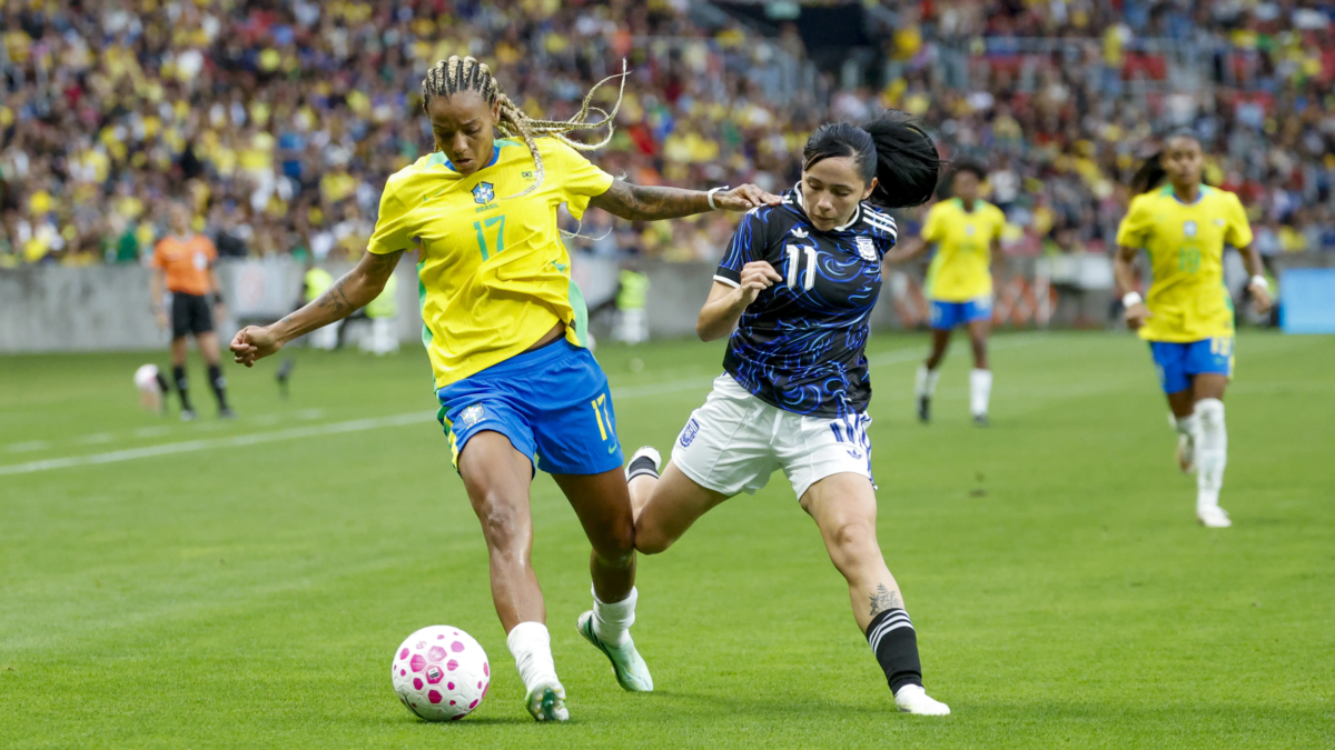 Brasil encara a Argentina em novo teste na preparação para a Copa do Mundo Feminina