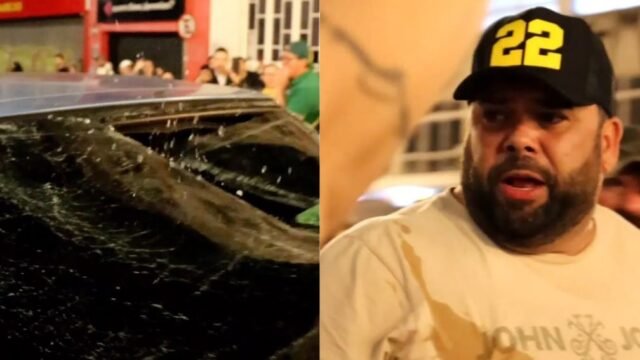 Câmara de Almirante Tamandaré apura vereador filmado quebrando vidro de carro