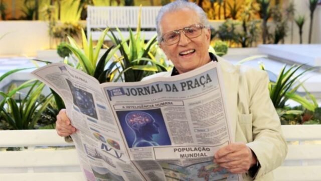 Carlos Alberto de Nóbrega, de 90 anos, deve passar por cirurgia cardíaca após internação