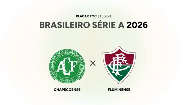 Chapecoense x Fluminense: onde assistir ao vivo e horário | Campeonato Brasileiro Série A 2026