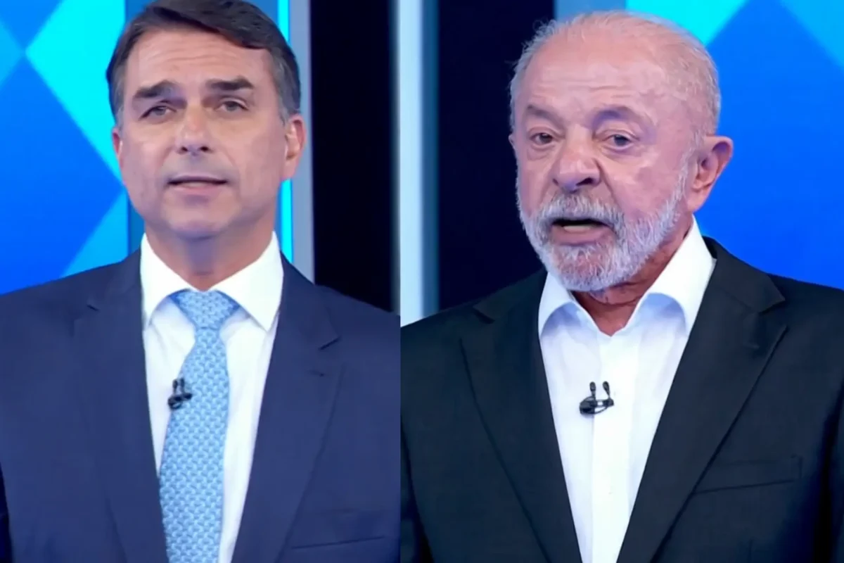 Checagem aponta 55,6% de falas imprecisas ou falsas de Lula no debate; Flávio tem 35,1%