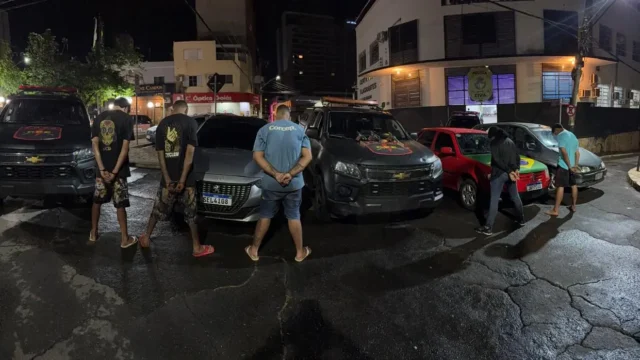Cinco suspeitos são presos menos de 24 horas após lançamento de ação integrada em Anápolis
